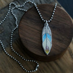 Original Independent Handmade Enamel Charm Pendant 99 Pure Sterling Silver Necklace Fine Sterling Silver Jewelry For Silver Jewelry Store