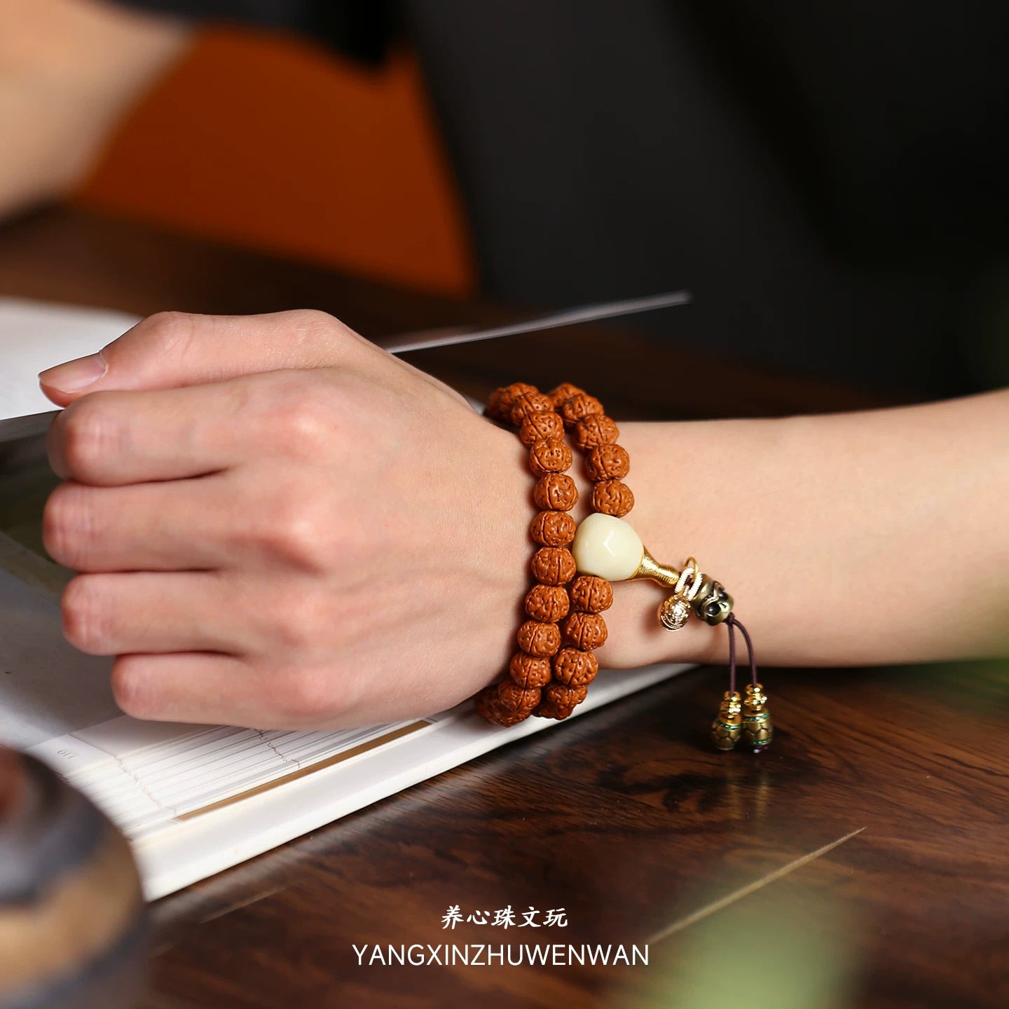 Little Diamond Bodhi Child Bracelet Essence Five-petaled Buddha Bead Bracelet Wenwan Accessories Plate Play Rosary Nepalese Raw Seed