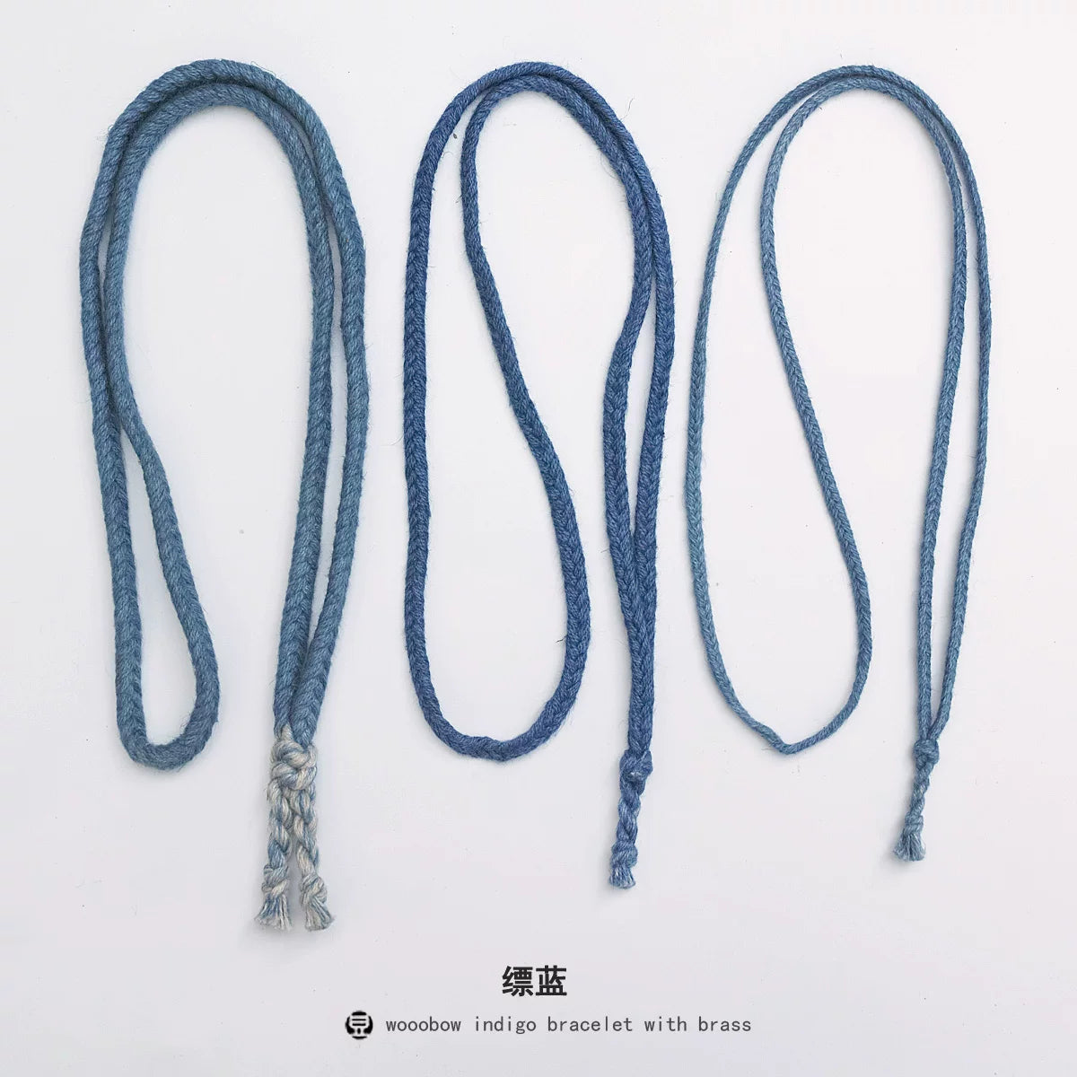 Handmade Plant Dyed Cotton Linen Five Strand Braid Pull Over Necklace Original Design Unisex Sweater Chain Bohemian Style Daily Wear Neck Rope For Men And Women