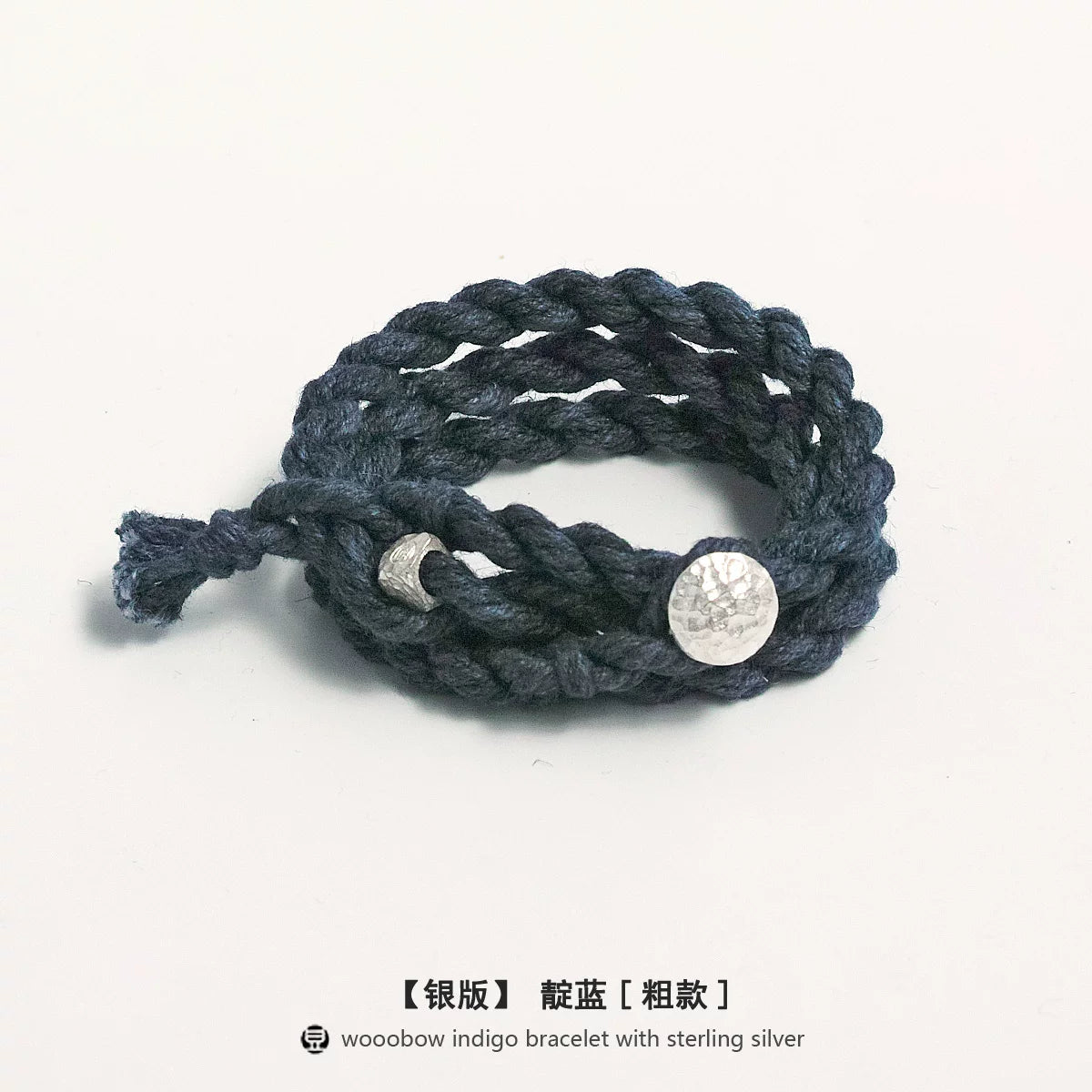 Hand Woven Three Loop One Size Fits All Hemp Cotton Cord Bracelet With Brass And Pure Silver Accents Unisex Couple Wristband For Daily Wear Matching Anniversary Dating Gift