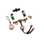 Tibetan Wenwan 108 Buddha Beads Accessories Set Bead Separator Tee Full Set of DIY King Kong Star Moon Passion Seed Accessories