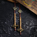 Original Tibetan Style 108 Beads Natural Star-Moon Bodhi Seed Mala Prayer Beads Bracelet For Men Women Bracelet Sutra Buckle Necklace Rosary Handmade