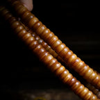 108 Beads Tibetan Mala Prayer Beads Old Stock Natural Tibet Yak Bone Handcrafted Bracelet Necklace Unisex Tibetan Style Yak Bone Spiritual Meditation Jewelry