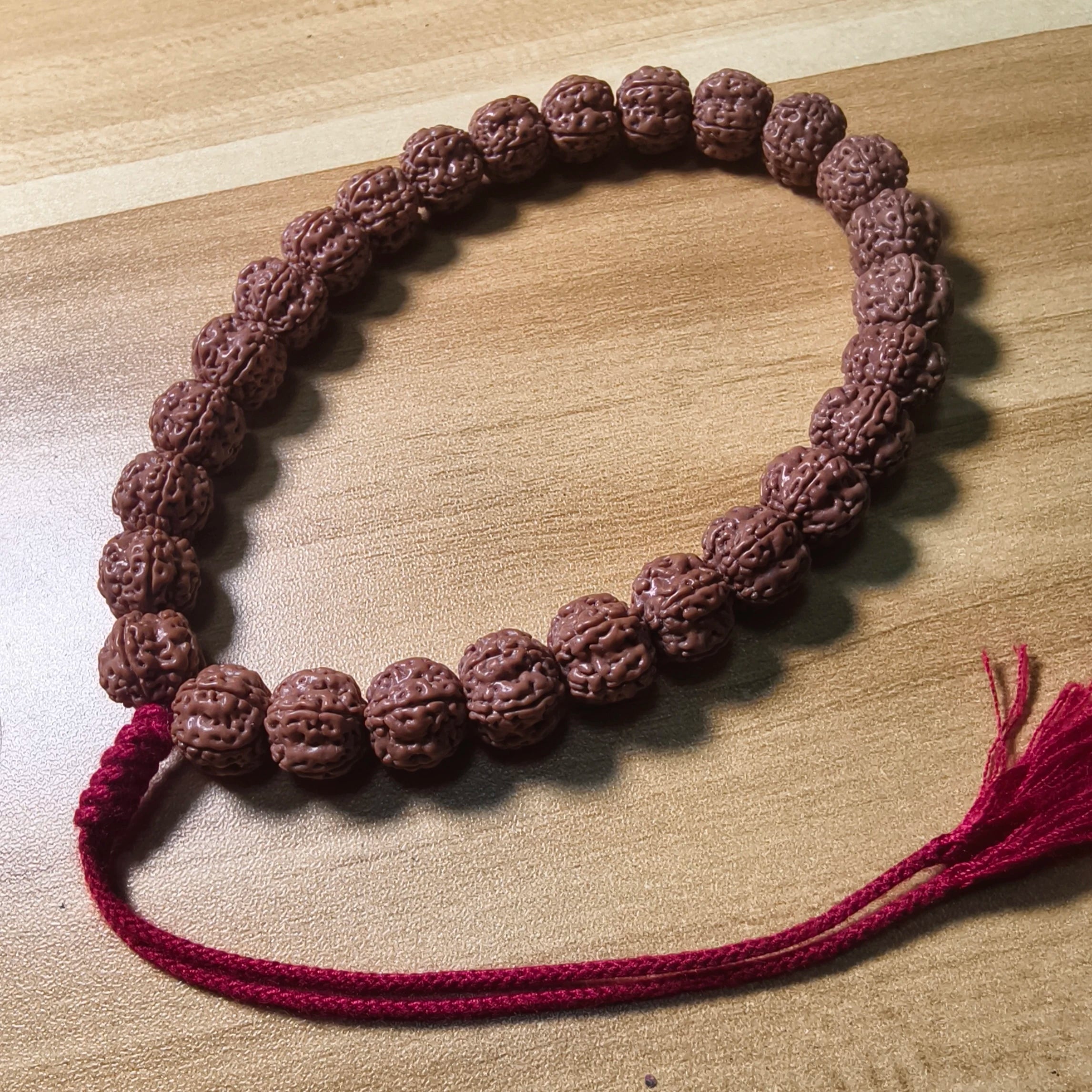 Graduation level Red skin burst meat Plum blossom king Little King Kong original seed Bodhi seeds 108 Wenwan handheld Buddha beads