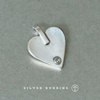 Original Handmade Unique High Temperature Enamel Pendant 999 Pure Silver Necklace Handcrafted Independent Designer Artisan Small Batch Fine Silver Jewelry