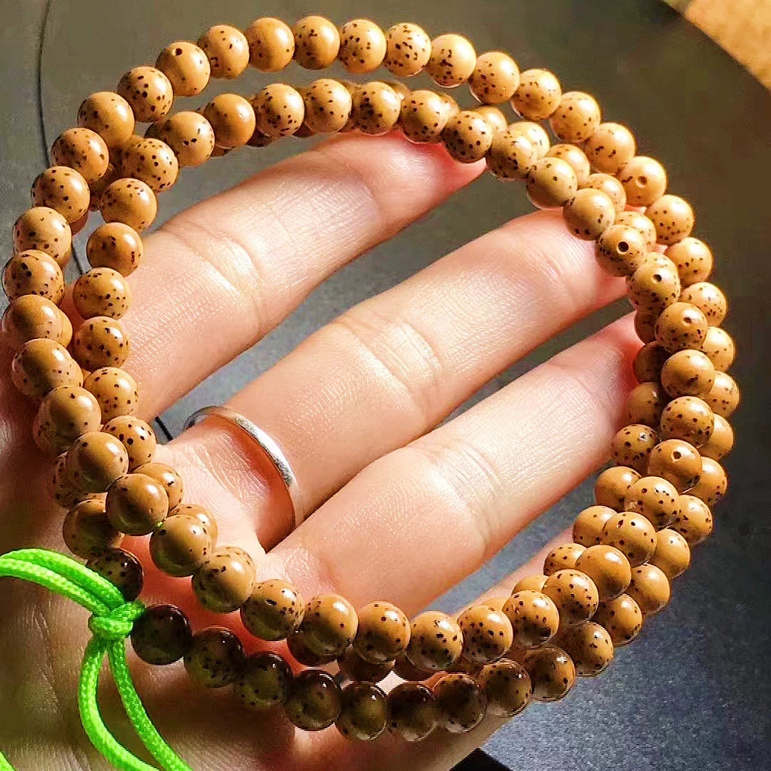 Ling Family Old Craftsman Hainan Xingyue Bodhi Graduation Grade High Density First Moon Old Seed Tiger Skin Puti Moon Langxing Thin