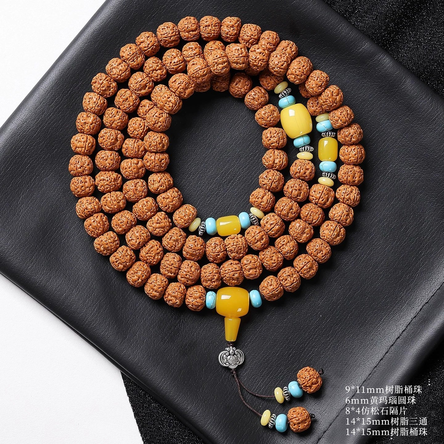 Indonesia 108 Little Diamond Bodhi Bracelet Men's Plate Play Beaded Necklace Bodhi Child Wenwan Rosary Bracelet Women