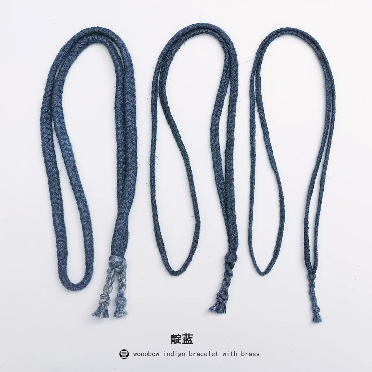 Handmade Plant Dyed Cotton Linen Five Strand Braid Pull Over Necklace Original Design Unisex Sweater Chain Bohemian Style Daily Wear Neck Rope For Men And Women